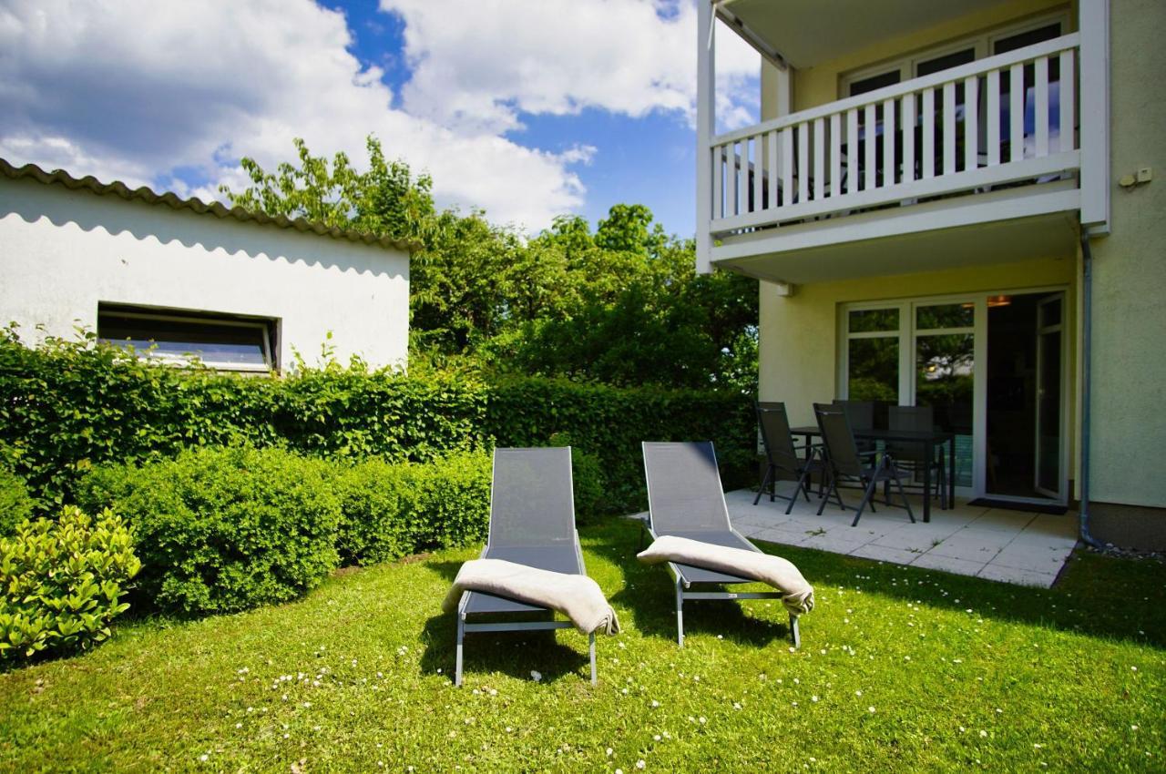 Terrasse, Gratis Nutzung Vom Ahoi Erlebnisbad Und Sauna In Sellin - Meeresblick Fewo 77 Goehren  Exteriér fotografie