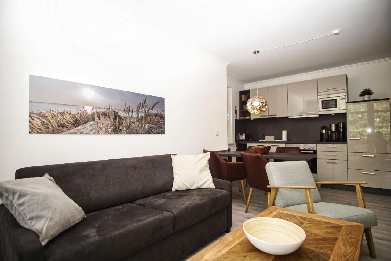 Terrasse, Gratis Nutzung Vom Ahoi Erlebnisbad Und Sauna In Sellin - Meeresblick Fewo 77 Goehren  Exteriér fotografie